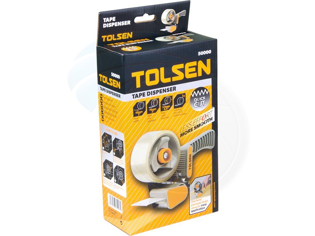 TOLSEN 50000 Tape Dispenser 2"  with Free 1pc Roll Tape Model: 50000_img_3