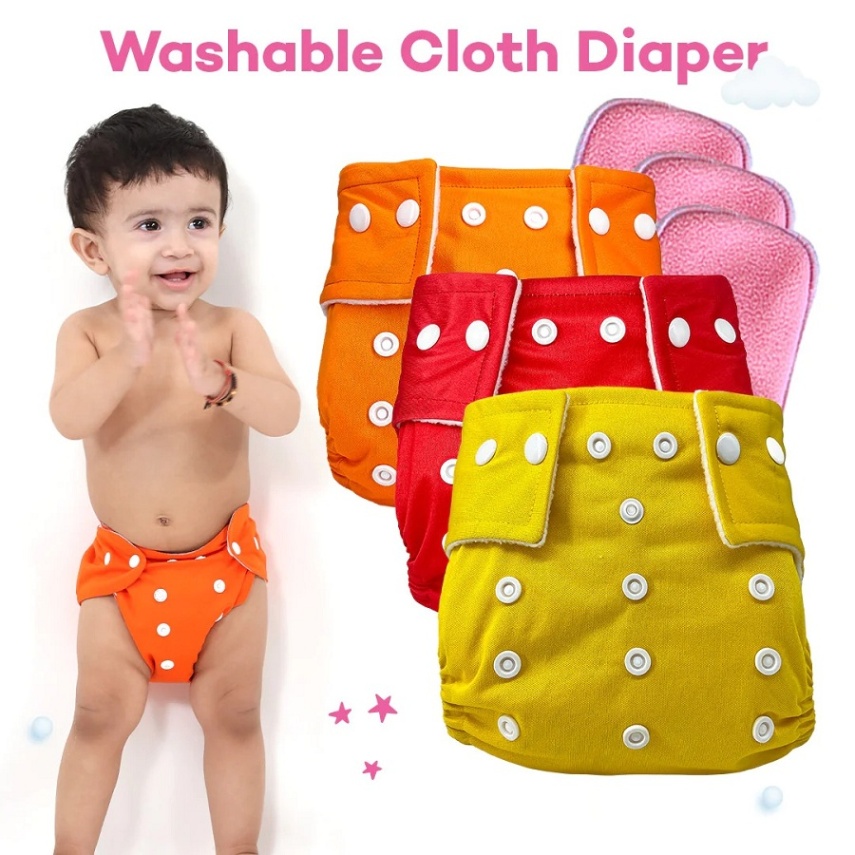 Washable Baby Diaper. ওয়াশেবল বেবি ডায়াপার