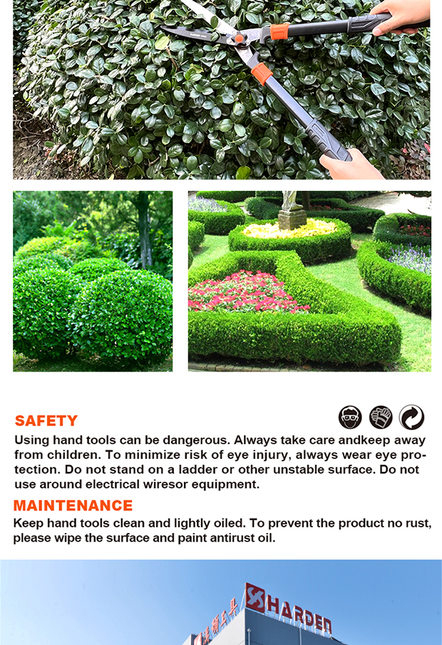 HARDEN 630502 Garden Hedge Shear 25" Rubber Grip; 630502_img_2