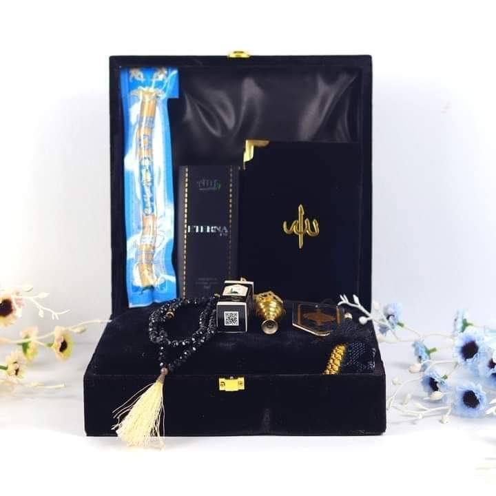 Premium Quran Combo Package - Black 🖤