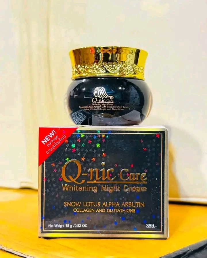 Q-nic Care   15g Whitening Night Cream Made