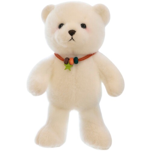 Adorable Bear Cub Plush Toy: Lucky Rag Doll for Children 28cm_img_7