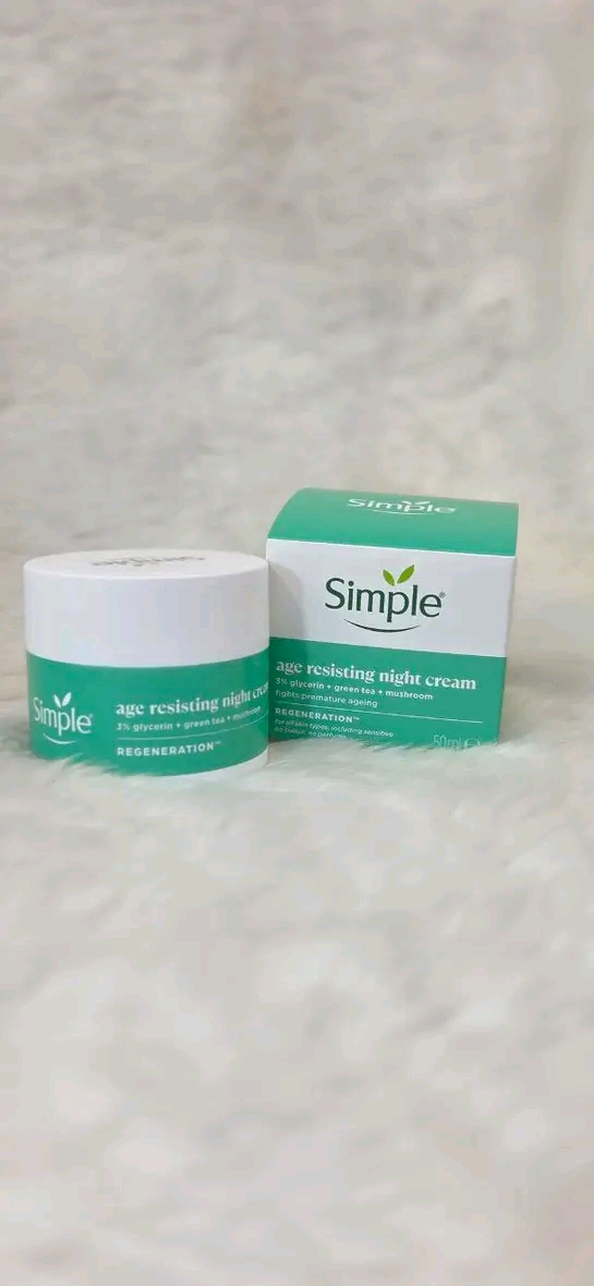Simple Age Resisting Night Cream_img_1