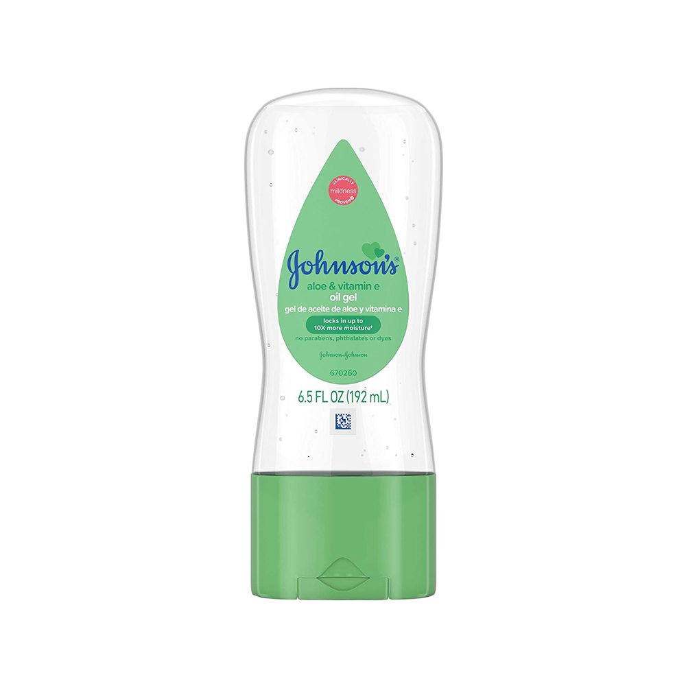 Johnson's Baby Oil Gel with Aloe Vera and Vitamin E(192ml)