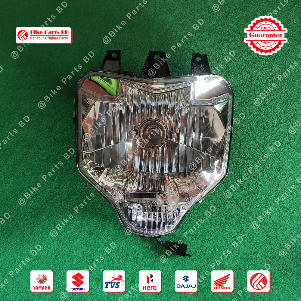 Headlight Assy for Yamaha FZS V2 bike. thumbnail 2