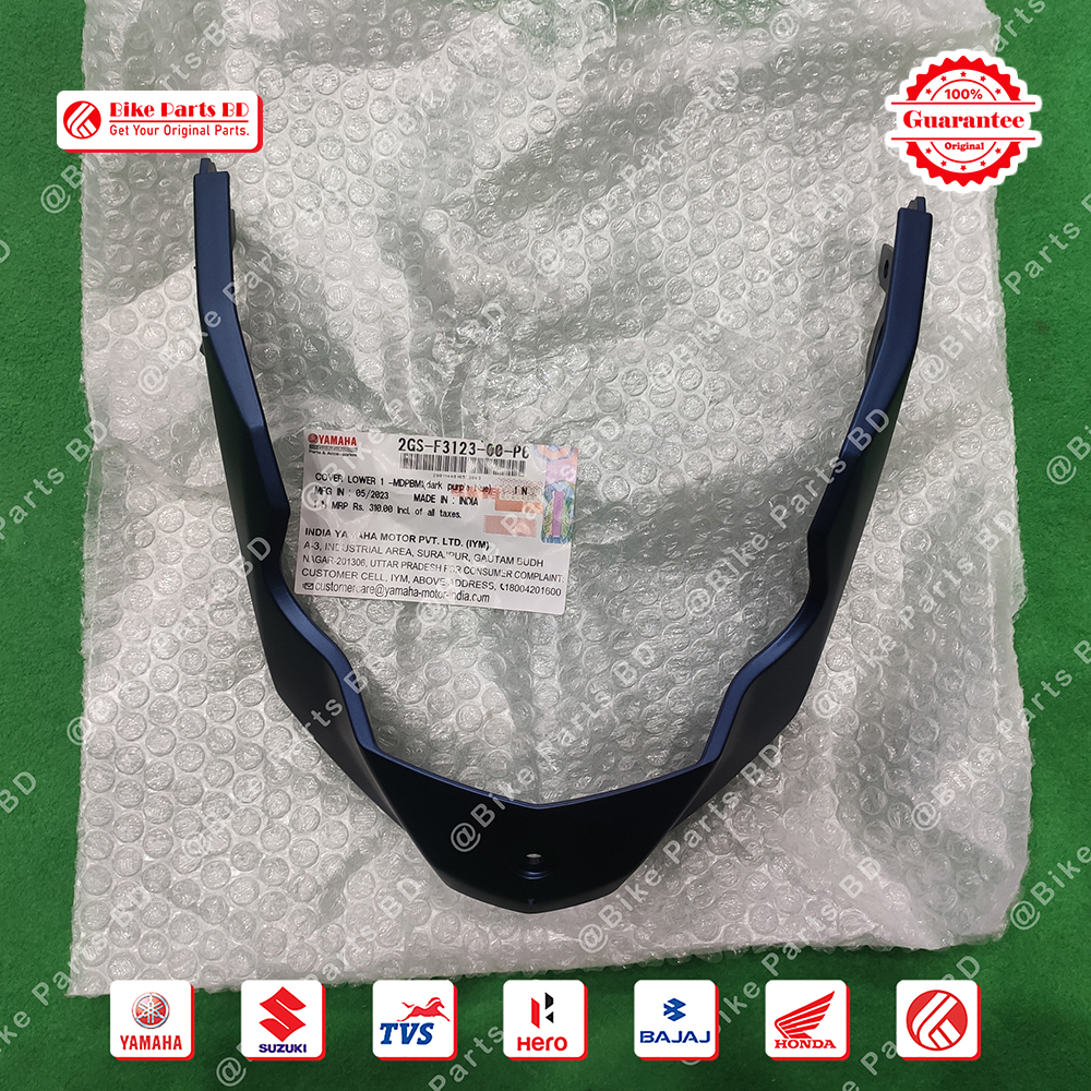 Headlight Thuthni for Yamaha FZS V2 (Armada Blue) bike.