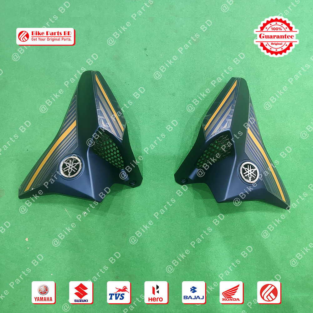 Tanky Kan for Yamaha FZS V2 (Armada Blue) bike. thumbnail 2