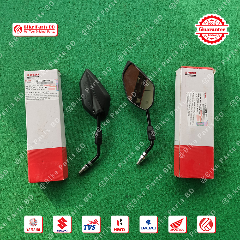 Looking Glass Set for Yamaha FZS V1, FZS V2, FZS V3, FZS V4, MT15 V1, MT15 V2 bike. thumbnail 2