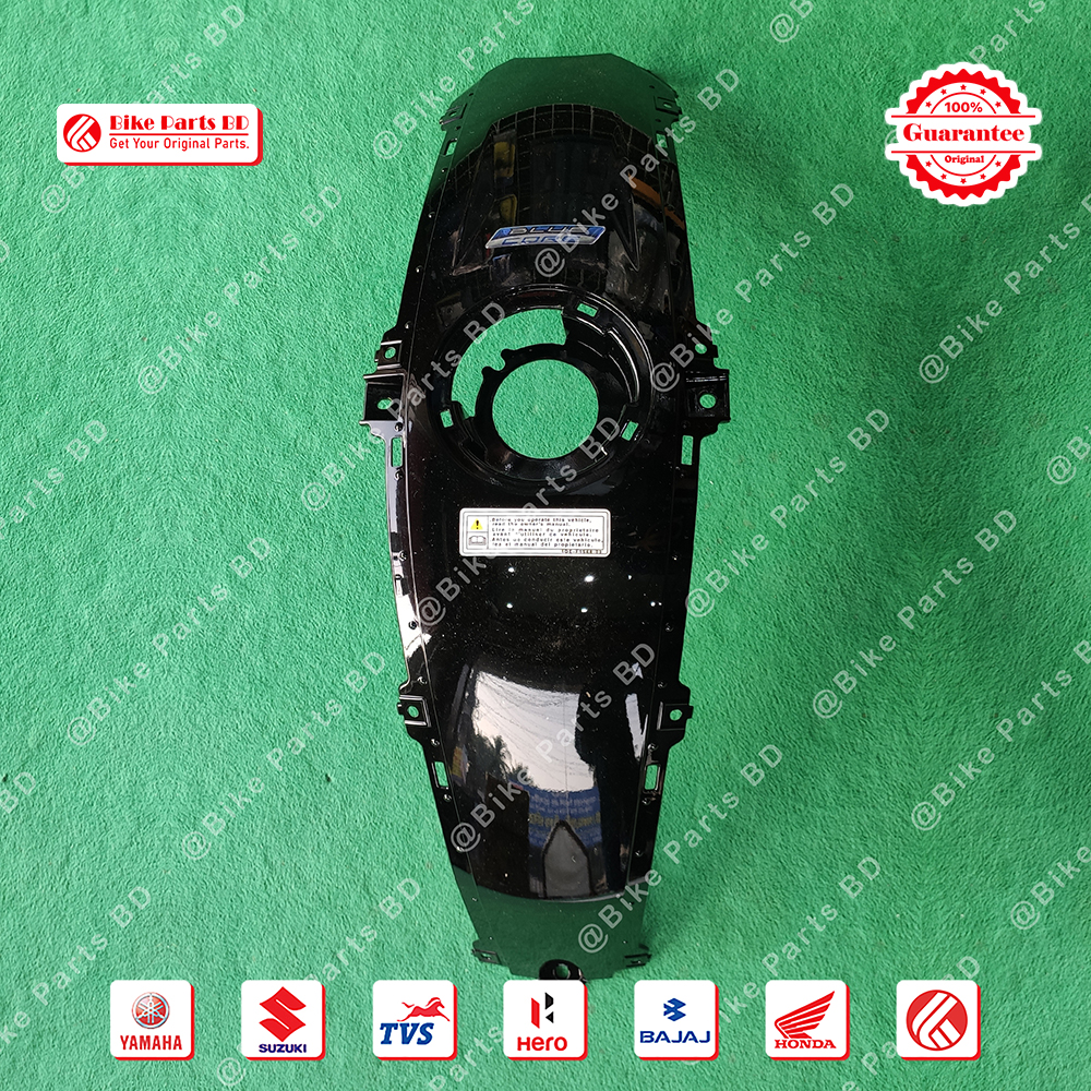 Cover Top (Glossy Black) for Yamaha FZS V2 (Dark Night) bike. thumbnail 2