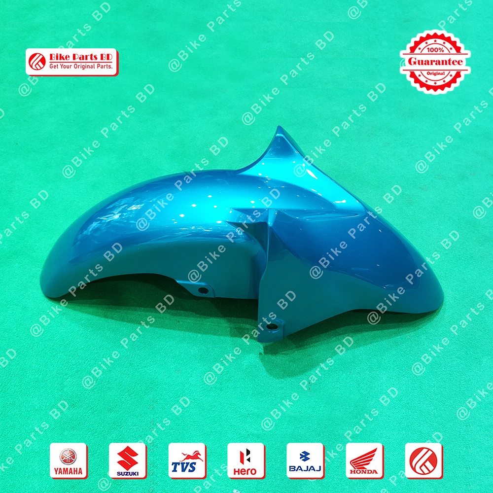 Mudguard (Past Color) for Yamaha FZS V2 & Fazer V2 (White Color) bike.