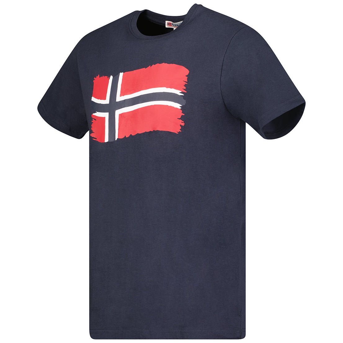 Navy Short Sleeve Crew Neck T-Shirt_img_1