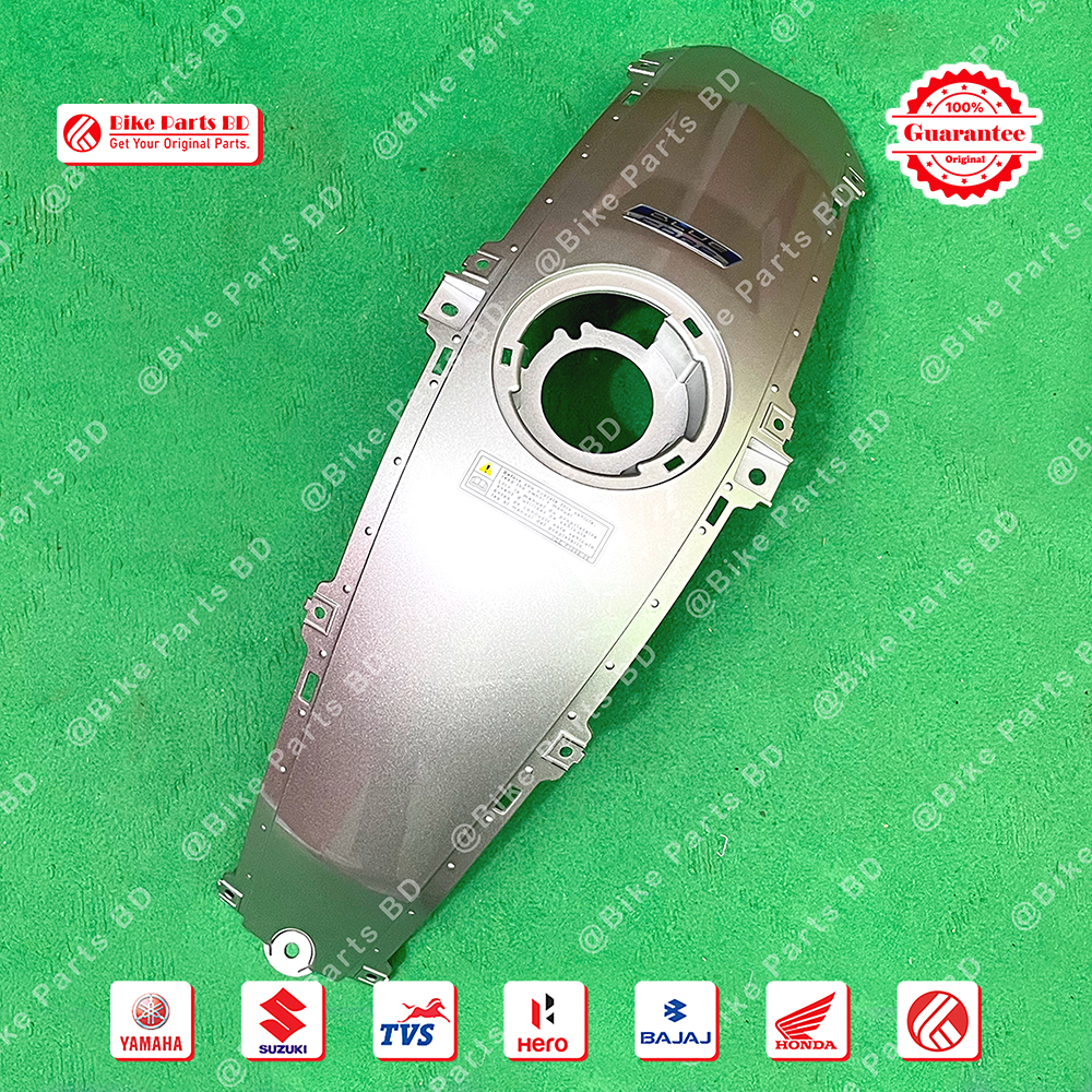 Cover Top (Silver) for Yamaha FZS & Fazer V2 (White Color) bike.