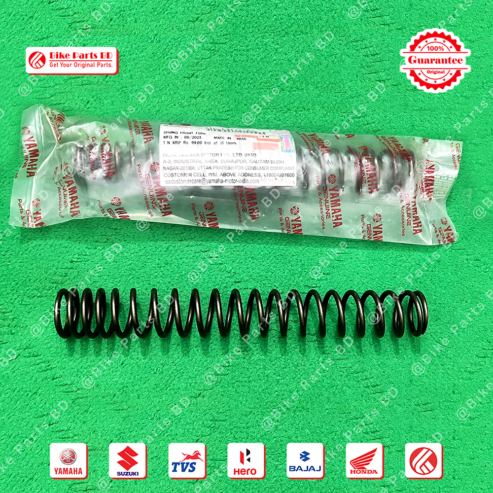 Fork Spiring Assy (2 Pcs) Yamaha FZS V1, FZS V2, FZS V3, FZS V4, & Fazer V1 Fazer V2 bike.