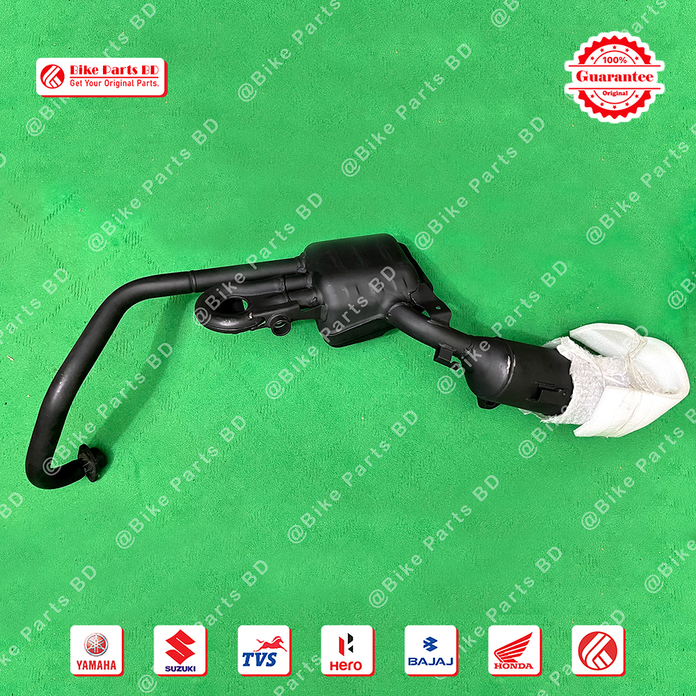 Silencer Muffler Completed for Yamaha FZS V2 & Fazer V2 bike. thumbnail 2