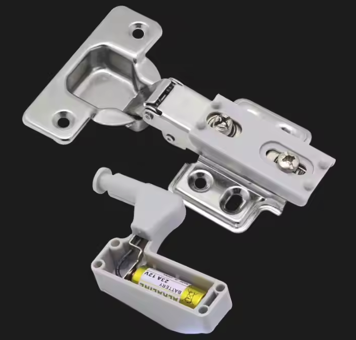 Cabinet Hinge LED Light – Auto On-Off Smart Lighting for Cabinets with Battery_img_4