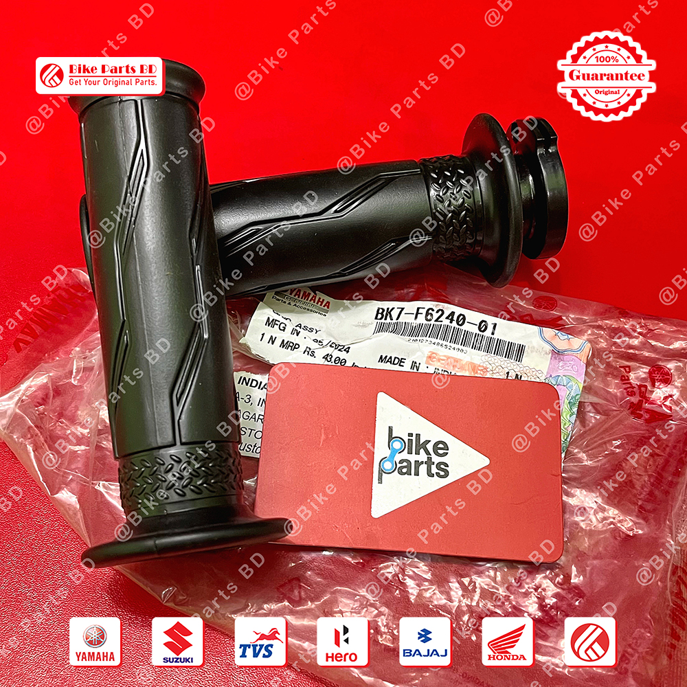 Handle Grip for Yamaha R15 V3, R15 V4, R15M, MT15 V1, MT15 V2 bike. thumbnail 2