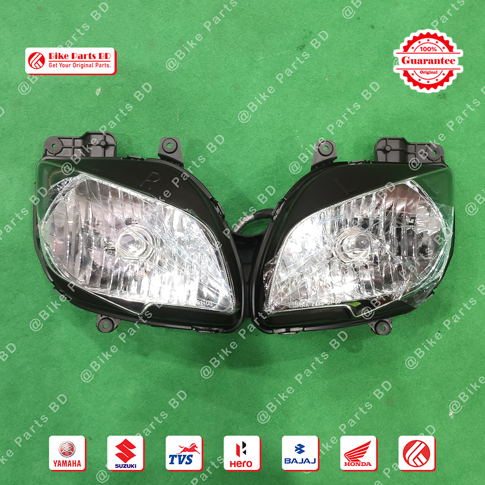Headlight assy for Yamaha Fazer V2 bike. thumbnail 2