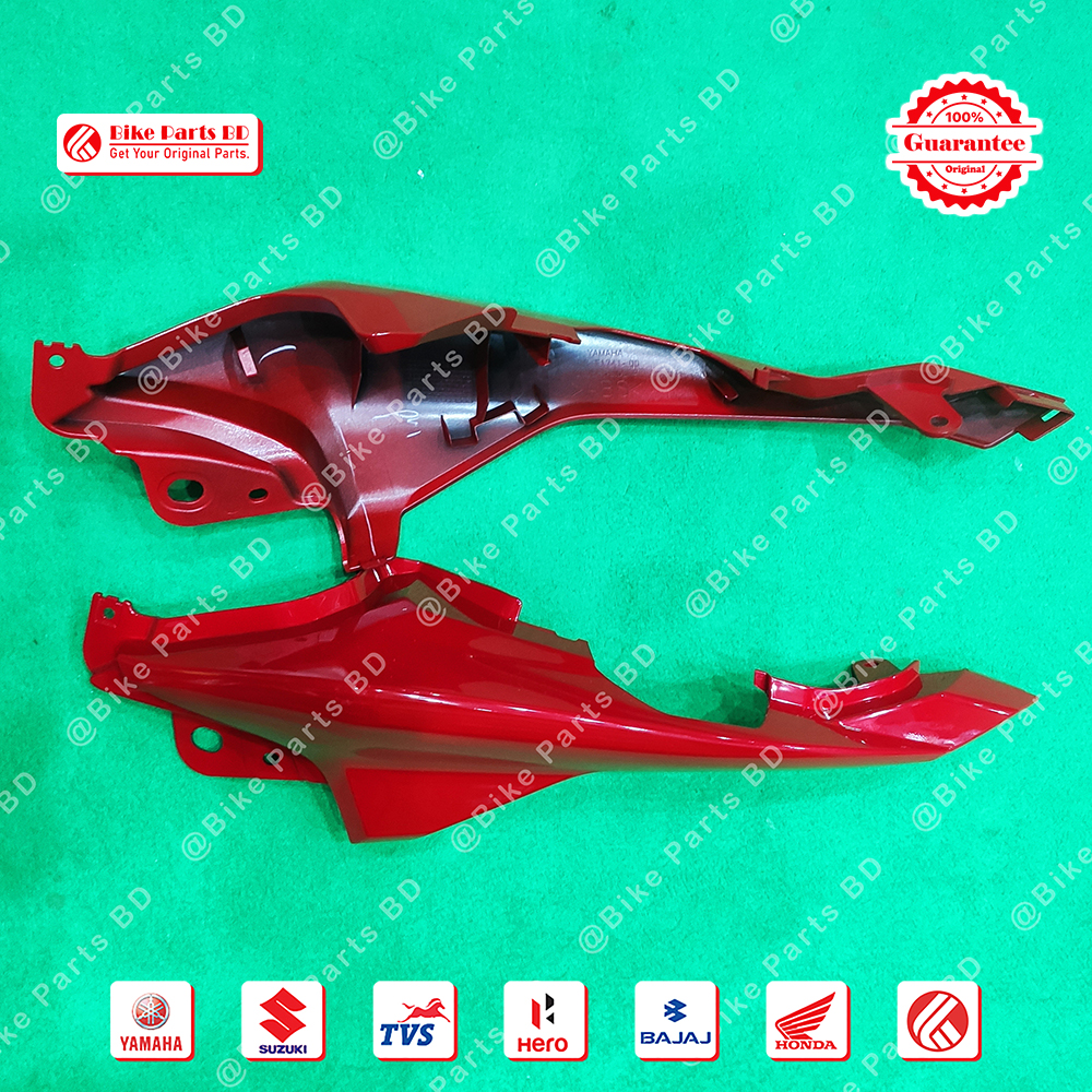 Back Panel for Yamaha Fazer V2 (Red) bike. thumbnail 2