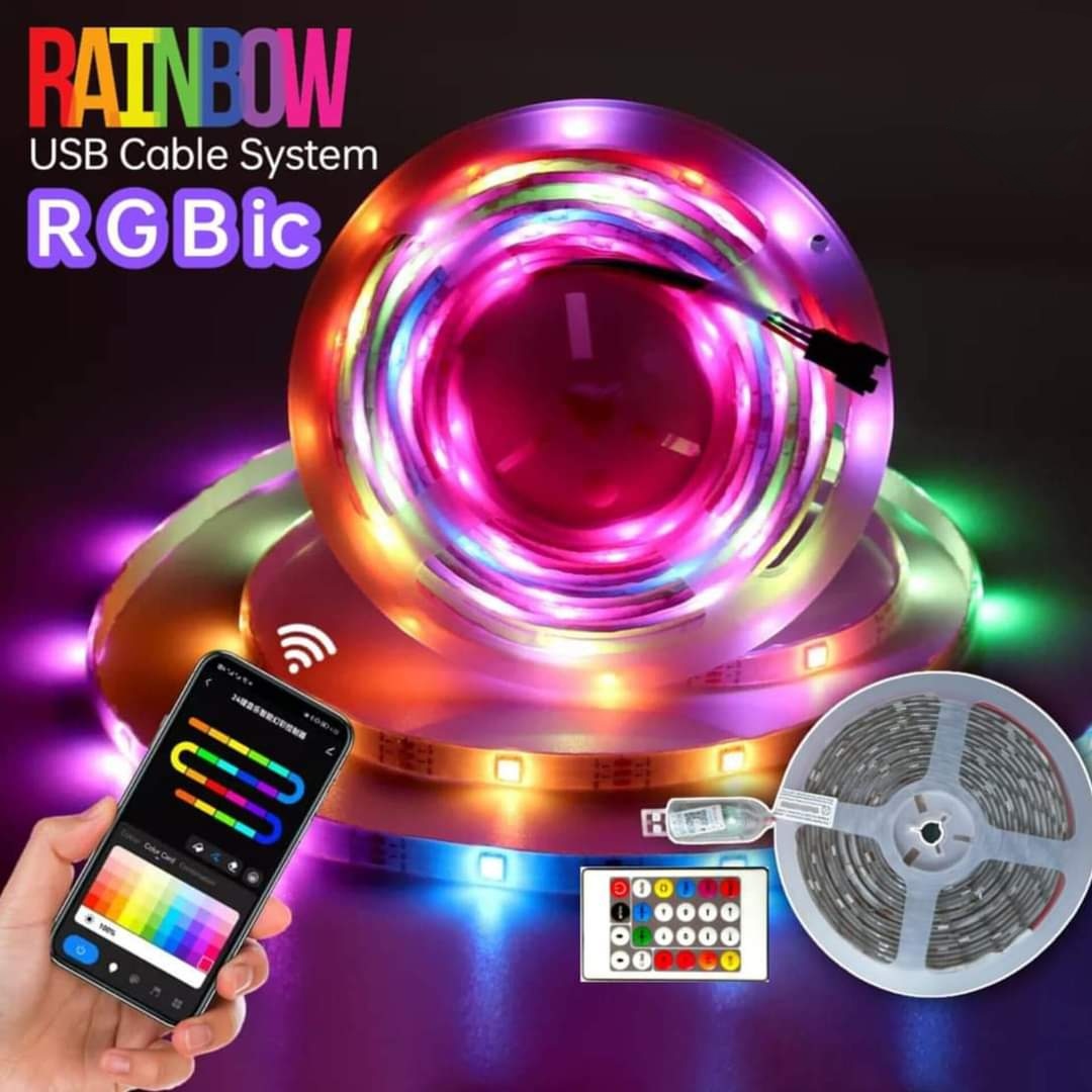 16M Colour USB Smart RGB Strip Lights 3.5M-10M_img_3
