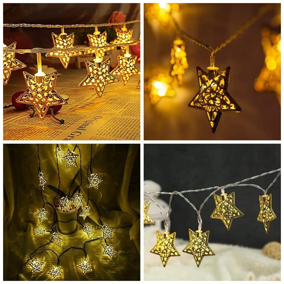 20 LED Metal Star String Fairy Light_img_3