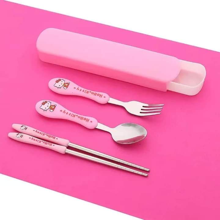 Kids Portable Stainless Steel spoon set