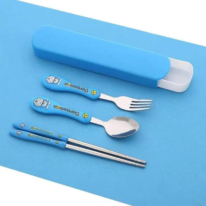 Kids Portable Stainless Steel spoon set_img_2