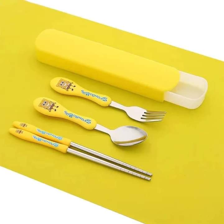 Kids Portable Stainless Steel spoon set_img_3