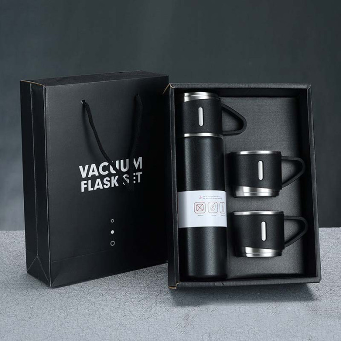 Vacuum Flask Set Drinking Water Bottle_img_0