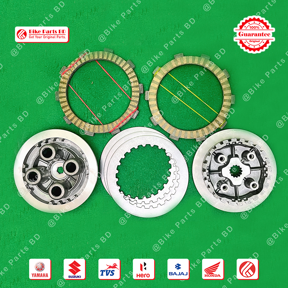 Clutch Assembly for Yamaha FZS V1, FZS V2, FZS V3, FZX, Fazer V1, Fazer V2 bike.