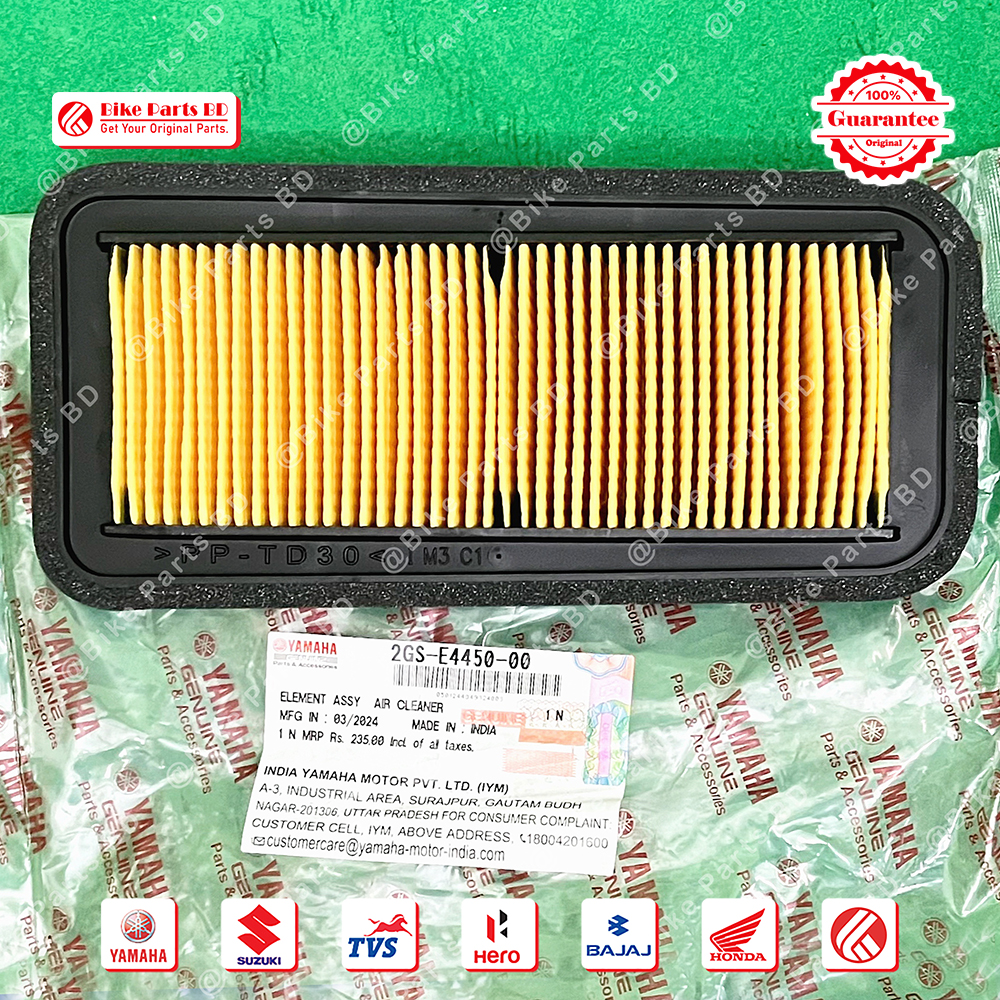 Air filter for Yamaha FZS V2, FZS V3, FZS V4, FZX & Fazer V2 bike. thumbnail 2