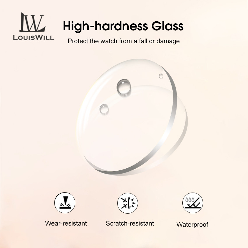 💥LouisWill Leather Strap Women's Fashion Watch_img_6