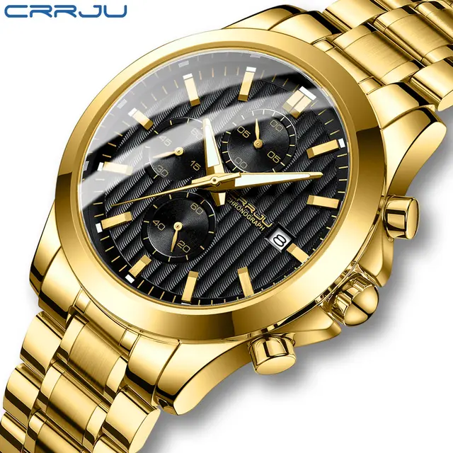 Stainless Steel Chronograph Watch for Men_img_0
