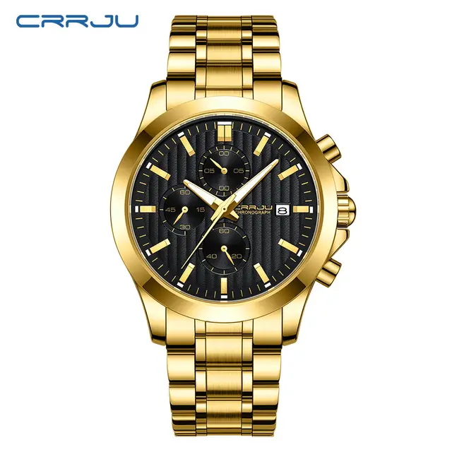 Stainless Steel Chronograph Watch for Men_img_1