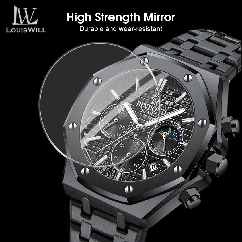 💥LouisWill Multi-function Waterproof Watch With Calendar_img_5