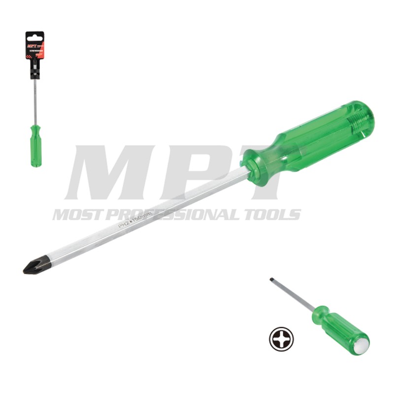 Go Through Screwdriver Phillips, ( PH2x150mm | PH3x200mm ); MHA01010_img_0