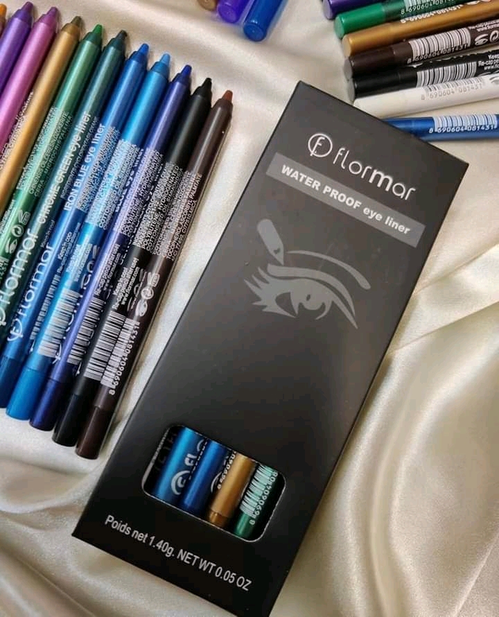Flormar 12 piece Colorful eyeliner pencil 🌸