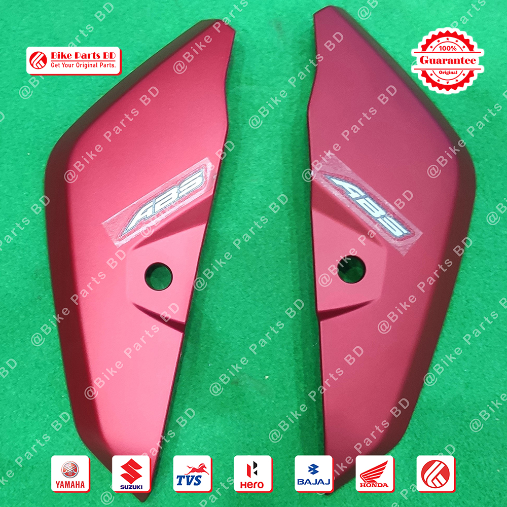 Mudguard Kan for Yamaha FZS V3 (Mat Red) bike.