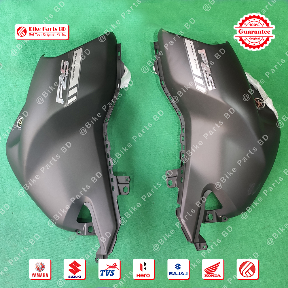 Tanky box (3D-Mat Black) for Yamaha FZS V3 bike. thumbnail 2