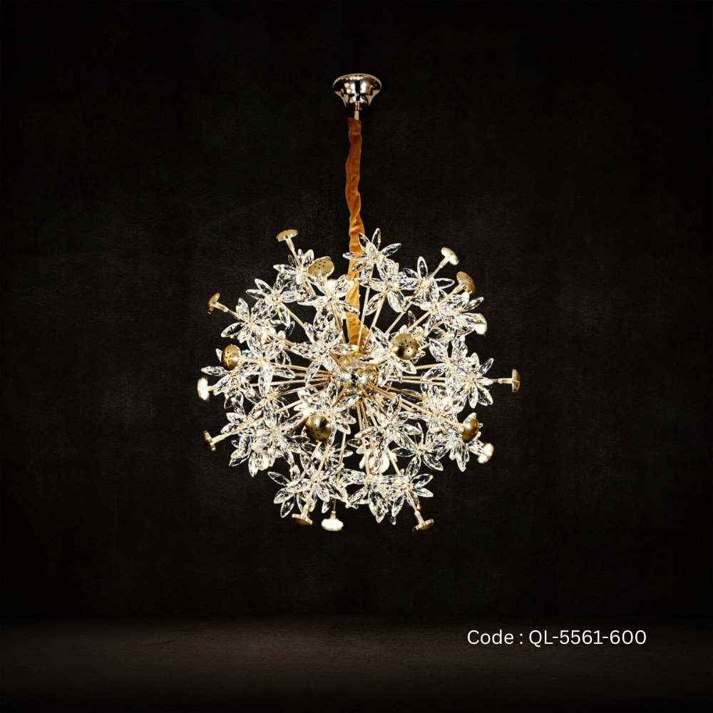 Qulik Modern Luxurious Crystal Ball Round Chandelier(QL-5561-600)_img_0