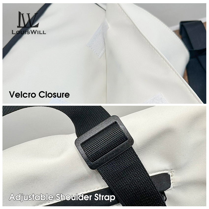 💥LouisWill Crossbody Bag Large Capacity Shoulder Bag Waterproof Anti-Thief Sling Bag Street Shoulder Bag_img_5