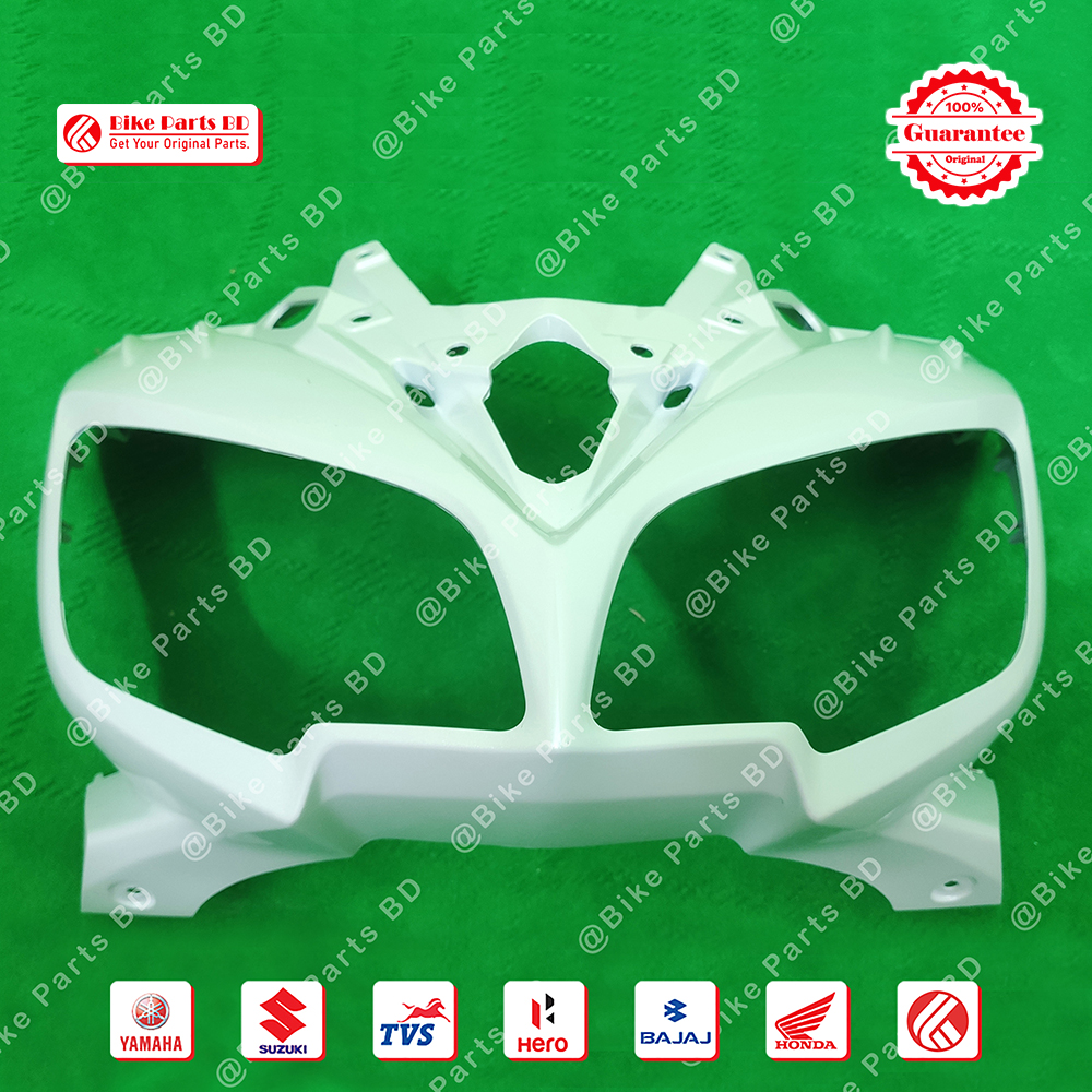 Metershed-Faring for Yamaha Fazer V2 (White) bike.