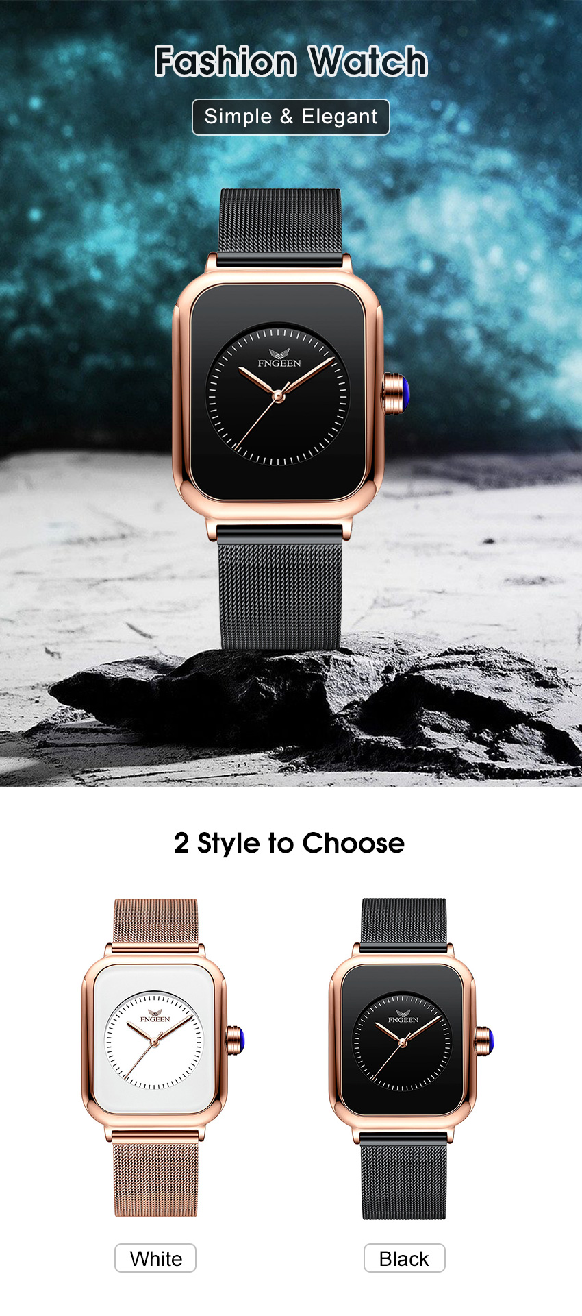 💥LouisWill Korean Style  Waterproof Fashion Watch_img_7