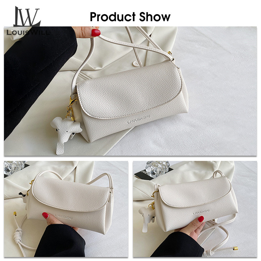 💥LouisWill Women Shoulder Bag Ladies Fashion PU Crossbody Bag Underarm Bag_img_5