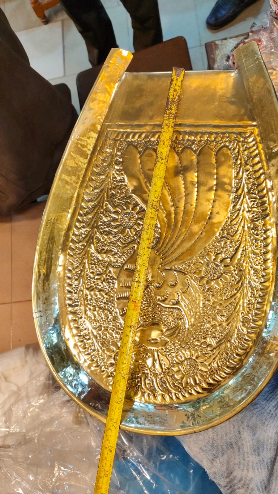 পিতলের কুলা ১৭ ইঞ্চি - Image 2
