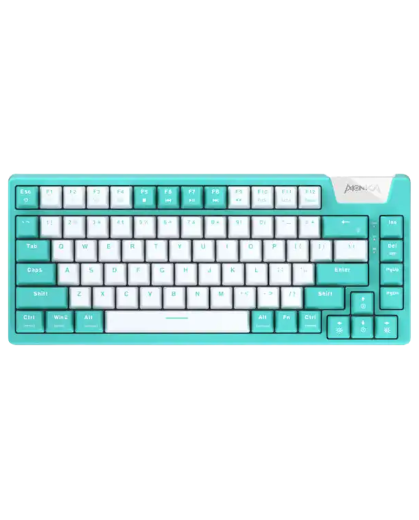 MONKA AE75 Wired Gasket RGB Mechanical Hotswappable Keyboard_img_1