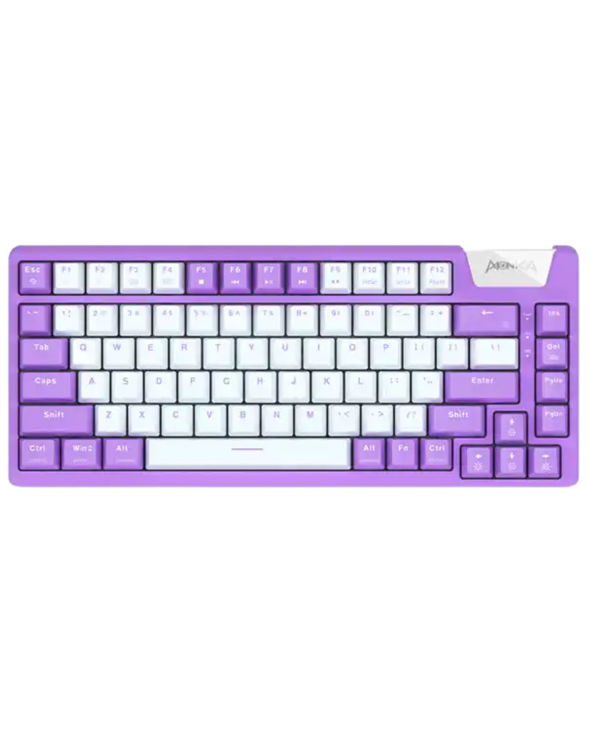 MONKA AE75 Tri-Mode Gasket Hotswappable RGB Mechanical Keyboard_img_4