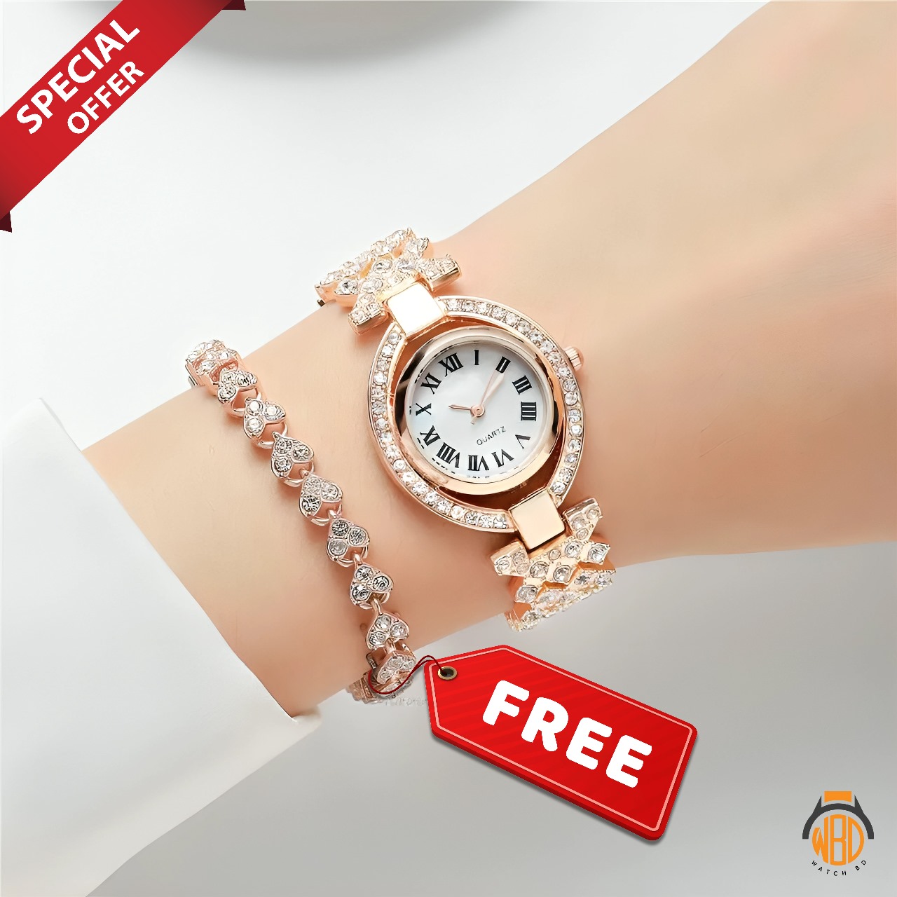 Watch + Free Bracelet