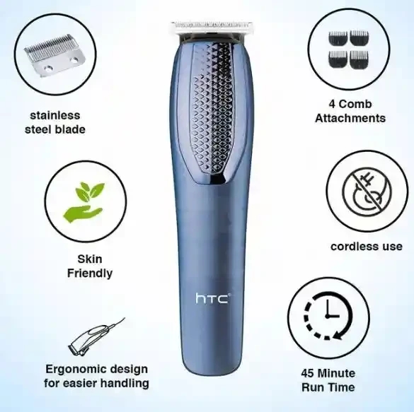 HTC AT-1210 Rechargeable Hair & Beard Trimmer_img_2