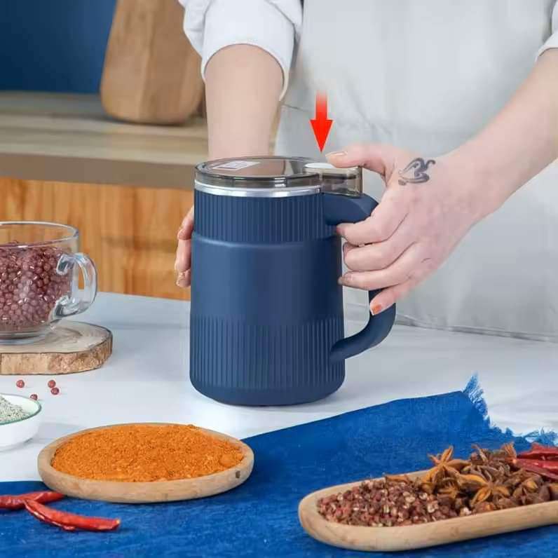 Electric Mug Grinder – Compact & Powerful Spice, Coffee & Grain Grinder