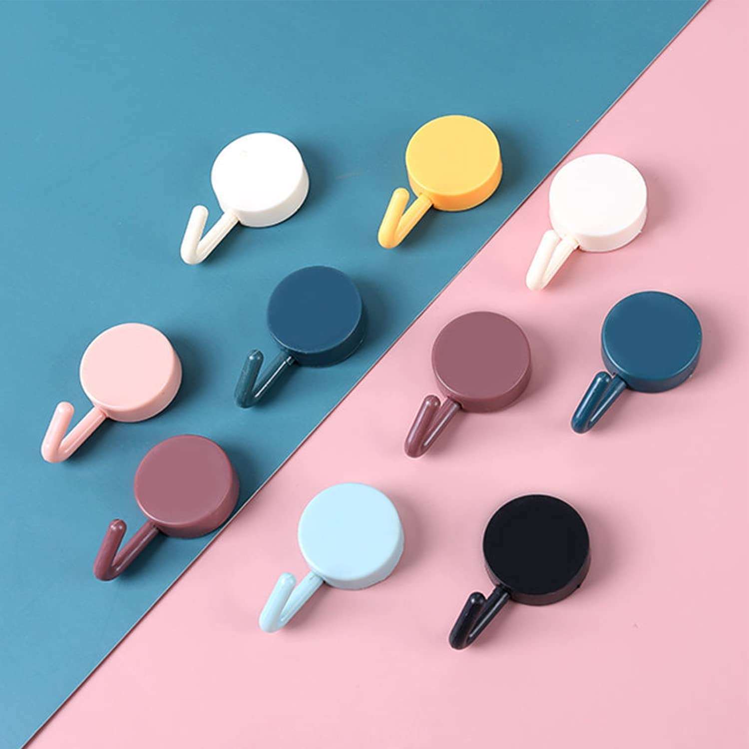 20 pcs Wall Hanging Hooks, Punch Free Hook for kitchen, bedroom or any tipe of accessories_img_0